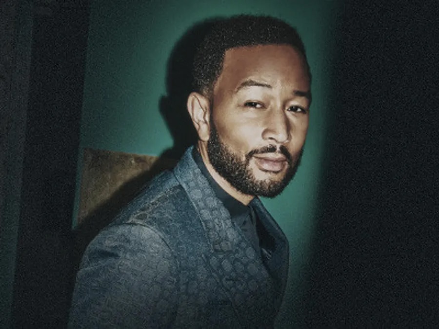Photograph of award-winning singer John Legend